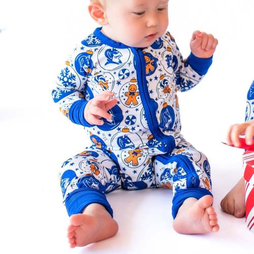 Duke University® Christmas Rompers - Blue – Monkeeroos