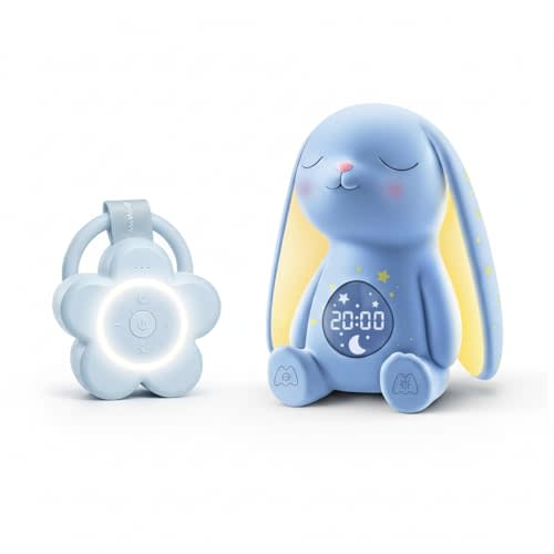2025 Mom's Choice Awards | Baby Sleep Bundle-Home & Travel Sound Machines with White Noise | AI Cry Detection, Night Light, 150% Battery Life, 50% Faster Sleep | Newborn Essentials, Nursery, Baby Gift