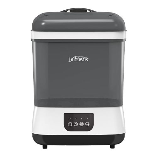 Dr. Brown's All-in-One Sterilizer and Dryer for Baby Bottles, Parts & Other Newborn Essentials