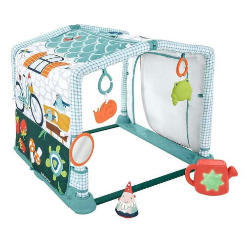 Fisher-Price 3-in-1 Baby Gym: Sensory & Fine Motor Toys for Newborn to Toddler