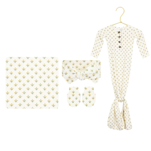 Della Newborn Headband Bundle (Gown)