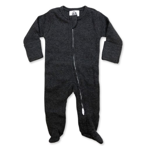 Charcoal Waffle Footed Jammies – Cowkid Clothing Company