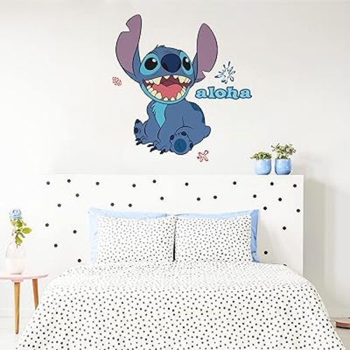 Roommates Disney Stitch Giant Peel & Stick Wall Decals by RoomMates, RMK5110GM