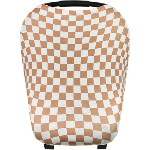 Copper Pearl Multi-Use Cover: Car Seat Covers, Nursing Cover, and Stroller Cover for Sun - Stretchy Fabric, All-Season Use, Stylish Designs, Easy Access for Moms - Rad