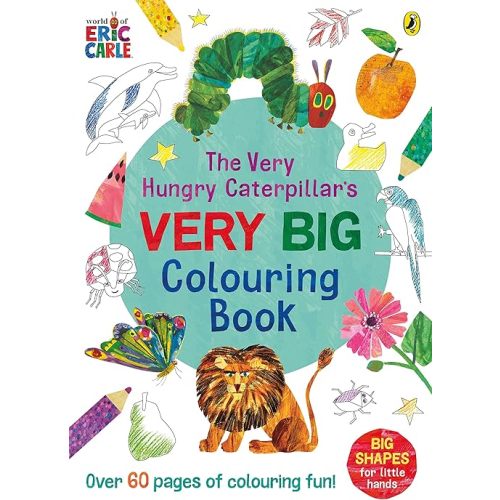 The Very Hungry Caterpillar's Very Big Colouring Book Paperback – October 20, 2022