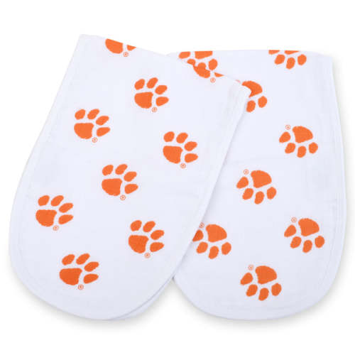 Clemson University 2pk Burp Cloths – Three Little Anchors