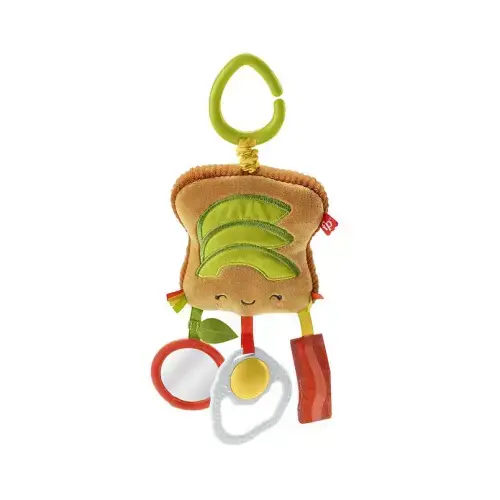Fisher-Price Brunch & Go Stroller Pretend Food Sensory Baby Toy