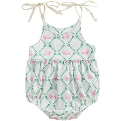 Infant Newborn Baby Girl Floral Romper Kids Spaghetti Strap One Piece Jumpsuit Shorts Toddler Summer Overall Clothes