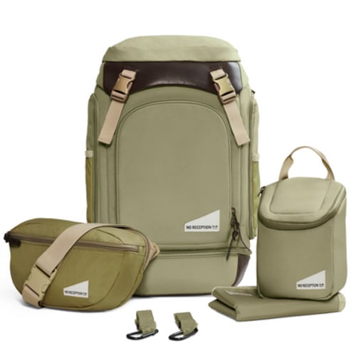 The Getaway Bag by No Reception Club - Best Travel Diaper Bag
