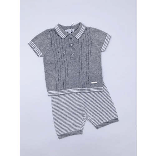 Beautiful/Classic Boys Summer knitted 2 piece set.