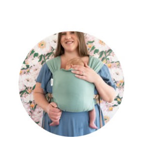 Palm Sprout Newborn Carrier | Breathable Everyday Comfort | hope&plum