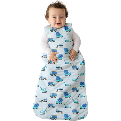 Posh Peanut Baby Wearable Blanket - Newborn Sleeveless Ruffled Sleep Bag - Viscose from Bamboo Infant Wear - .5 TOG