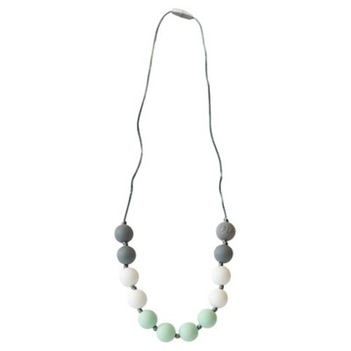 Itzy Ritzy Teething Happens™ Round Bead Petite Necklace - Mint