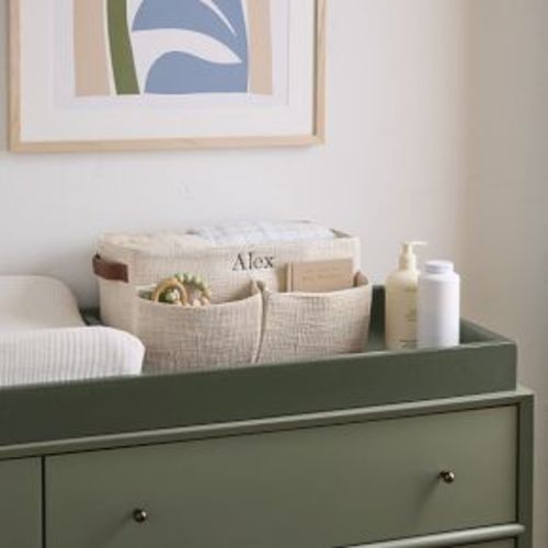 Cotton Diaper Caddy