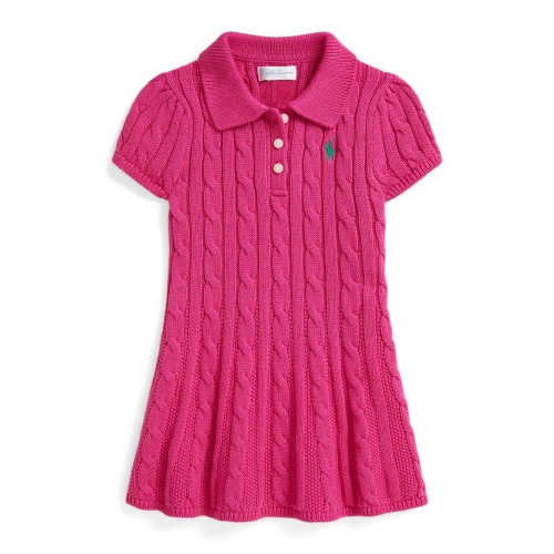 Cable Knit Cotton Dress, Infant, 3M
- Only 2 left