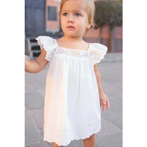 Dress - Laure Écru Bonton