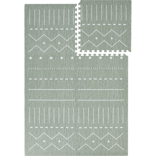 Premium Foam Playmat, Berber, Moss - Toddlekind Activity Gyms & Playmats | Maisonette
