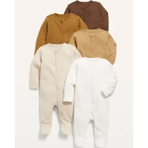 Unisex 2-Way-Zip Footie Sleep - old navy