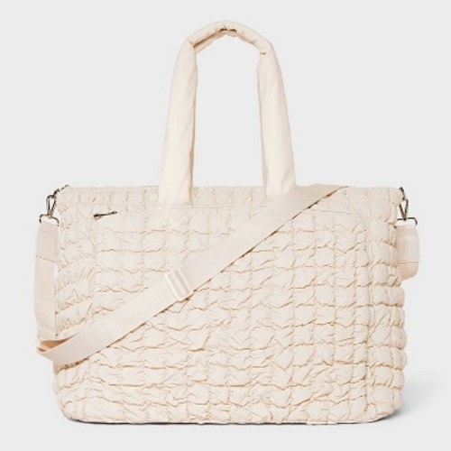 Soft Weekender Bag - A New Day™, Color: Off-White