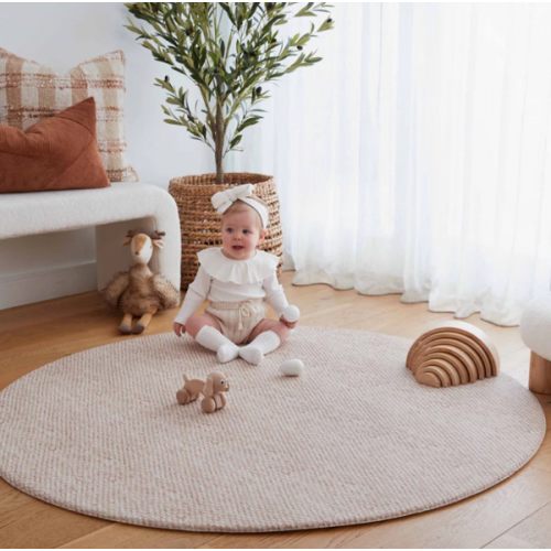 Herringbone Play Mat (Round)