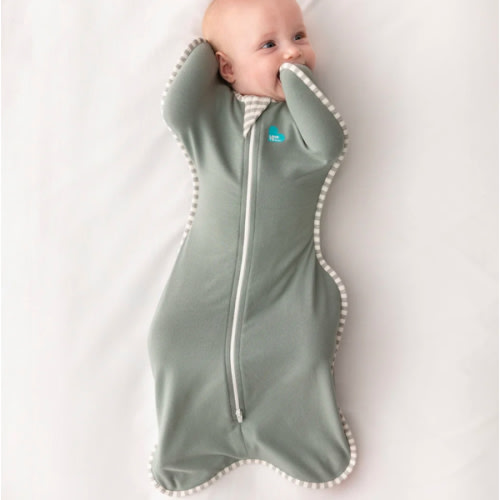 Swaddle Up™ 1.0 TOG (68-75°F) Deep Olive Original Cotton