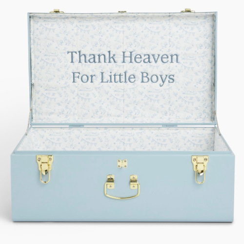 Petite Classic Trunk - White - American Keepsakes / Embroidery