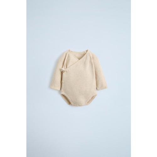 SILK COTTON KNIT BODYSUITPOCKET T-SHIRT
