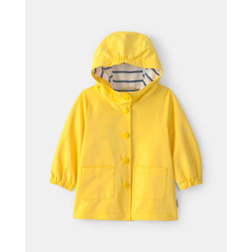 Baby Boy Raincoat - Yellow, 18M