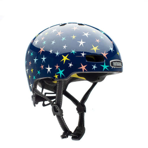 Stars are Born Gloss w/MIPS (Little Nutty) – Nutcase Helmets