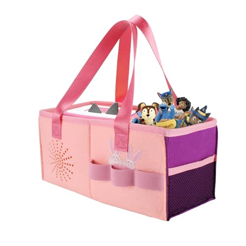 Givilio Carrying Case for Toniebox Starter Set and Tonie Figurines, travelling bag or Toniebox Accessories and Characters (Pink)