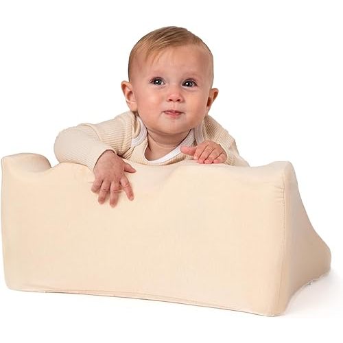 Vonu Burplee Nursing Support for Baby - Burp, Gas & Reflux Relief - Tummy Time Prop for Neck and Shoulder Strength Building (0-9 Months)
