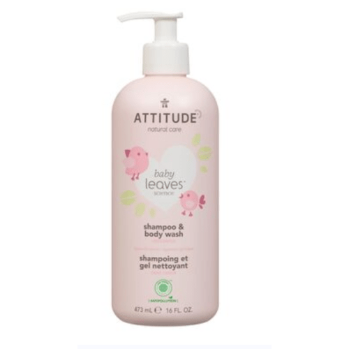 Baby Leaves 2-in-1 Natural Shampoo & Body Wash Fragrance-free | Jean Coutu