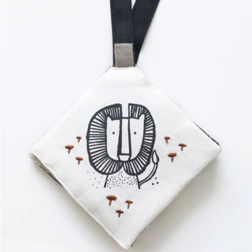 Crinkle Pages Stroller Toy