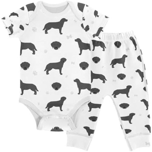 Baby Clothes Set Infant Bodysuits Pants Sets 0-24M For Boys Girls