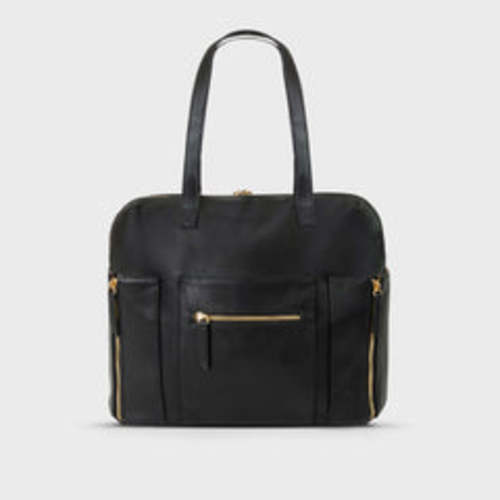 Stylish Convertible Diaper Bag - Backpack to Tote - Best Designer Baby Bag - Vegan Leather - Hannah and Henry