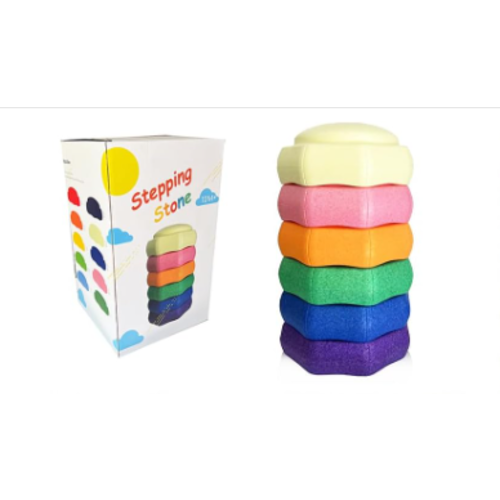 Balance Stepping Stones for Kids - B Color/ 6 Pcs Per Set