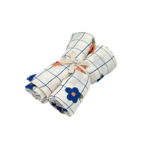 Set of 2 swaddles- GASPARD