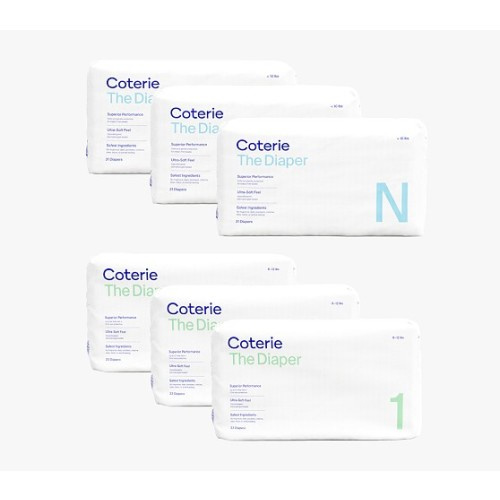 Coterie Ultra Soft Diapers Newborn Bundle | Pottery Barn Kids