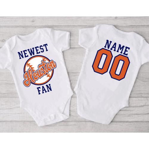 Houston Astros Baby Bodysuit
