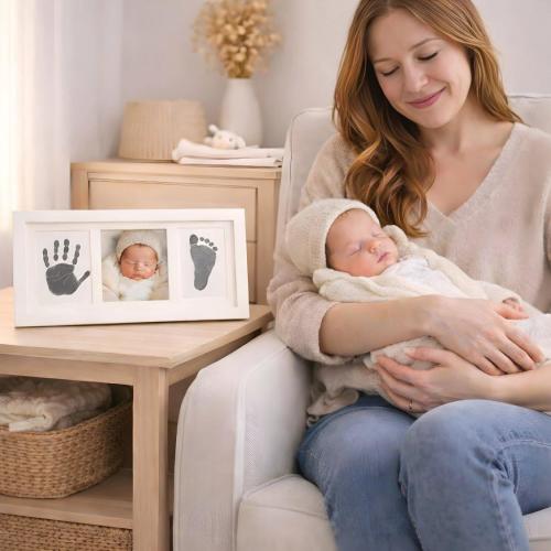 4-Pack Mess-Free Baby Hand & Footprint Kit - No Ink On Baby's Skin | Little Treasures