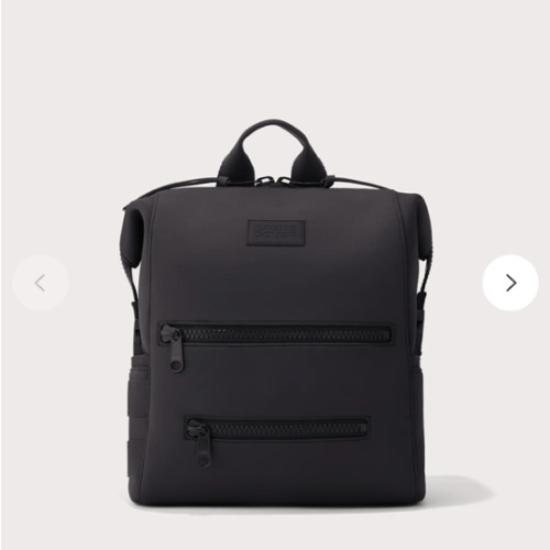 Indi Diaper Backpack in Onyx, medium