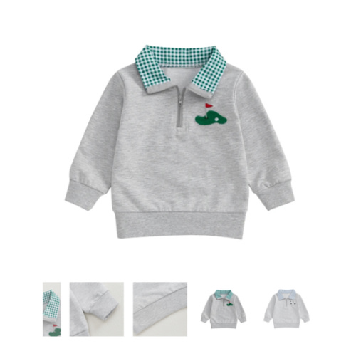 GOLF Collar Sweatshirt - Hazel & Bo