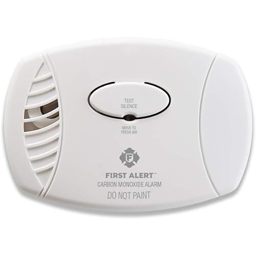 First Alert CO400 Carbon Monoxide (CO) Detector, Battery Operated Alarm, 1-Pack