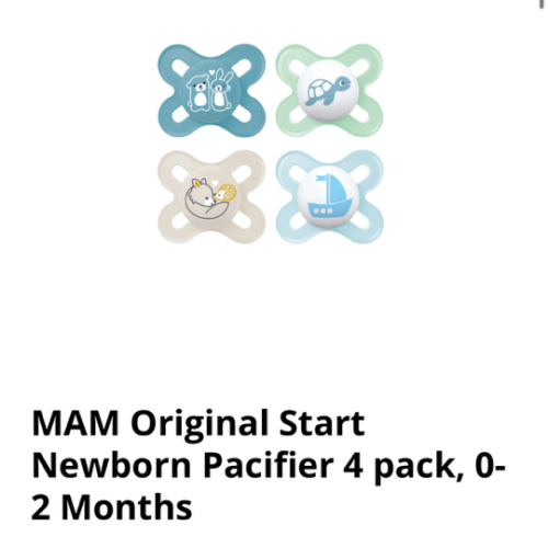 MAM Original Start Pacifier 0-2 months