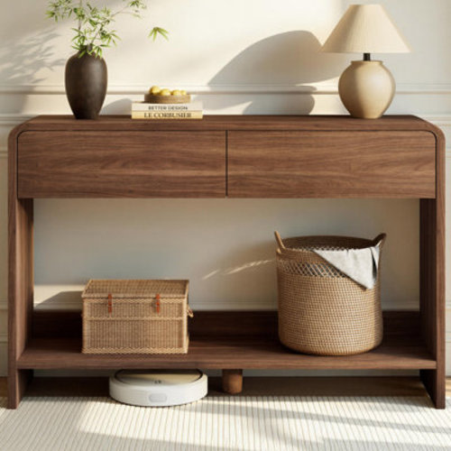 George Oliver Dulane 45'' Modern Entryway Cabinet With Open Shelf&Large Storage Space & Reviews | Wayfair