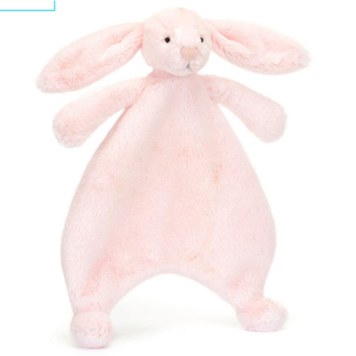 Baby Pink Bashful Bunny Comforter