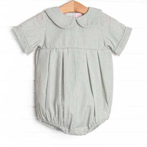 Simple Seersucker Bubble, Sage Green – Stitchy Fish