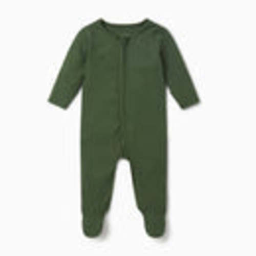 Ribbed Clever Zip Baby Footed Pajamas | Organic Onesies | MORI US