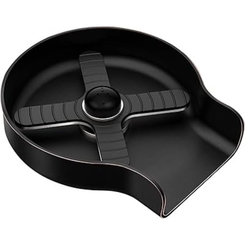 HGN Oil Rubbed Bronze Kitchen Sink Glass Rinser,Faucet Cup Rinser for Kitchen Sinks,Bottle Washer,Kitchen Sink Accessories,Stainless Steel