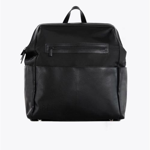 BÉIS 'The Diaper Backpack' in Black - Black Diaper Bag & Diaper Backpack